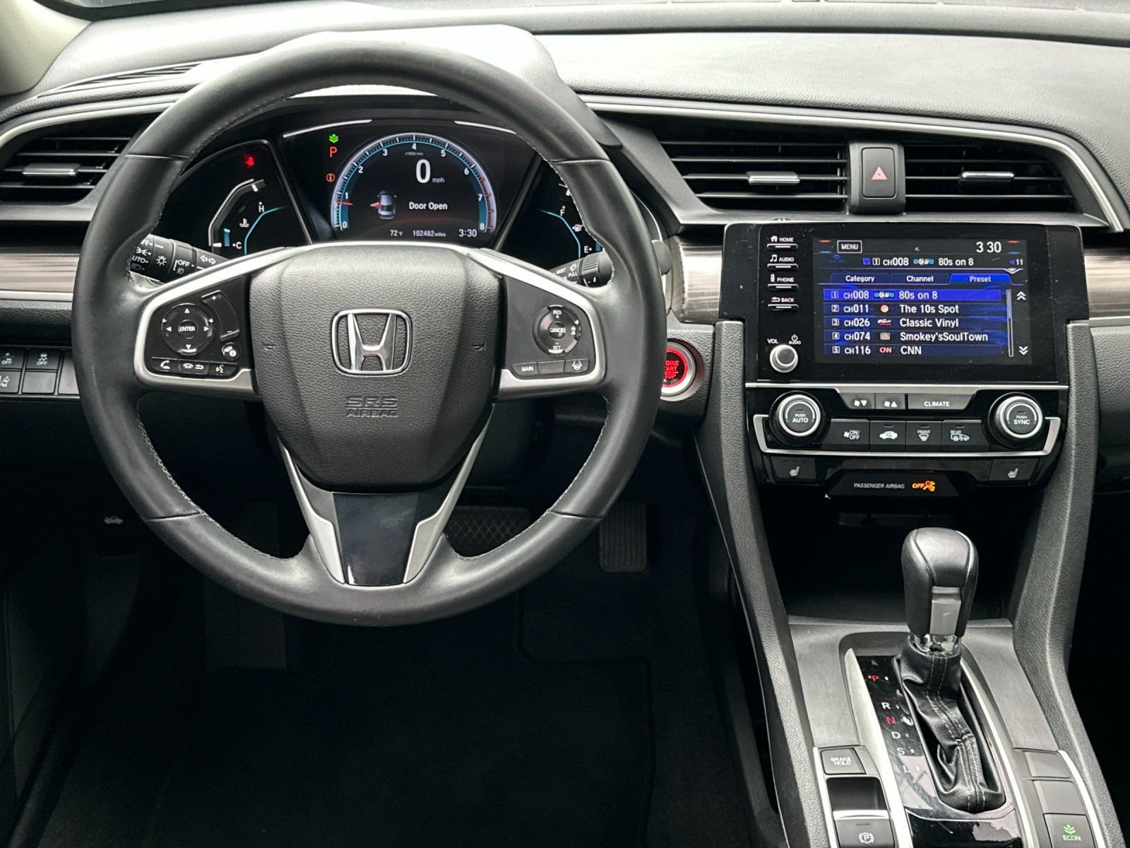 Used 2020 Aegean Blue Metallic Honda EX image 13
