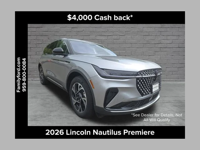 New 2026 Silver Radiance Metallic Clearcoat Lincoln Premiere image 1