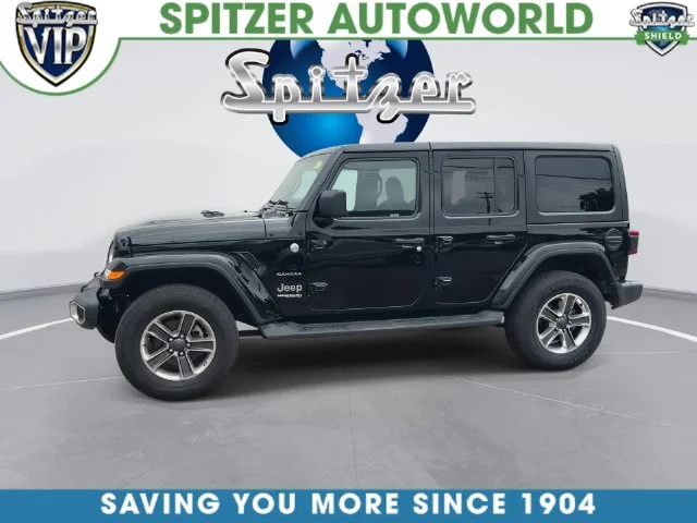 Used 2021 Black Jeep Unlimited Sahara image 9