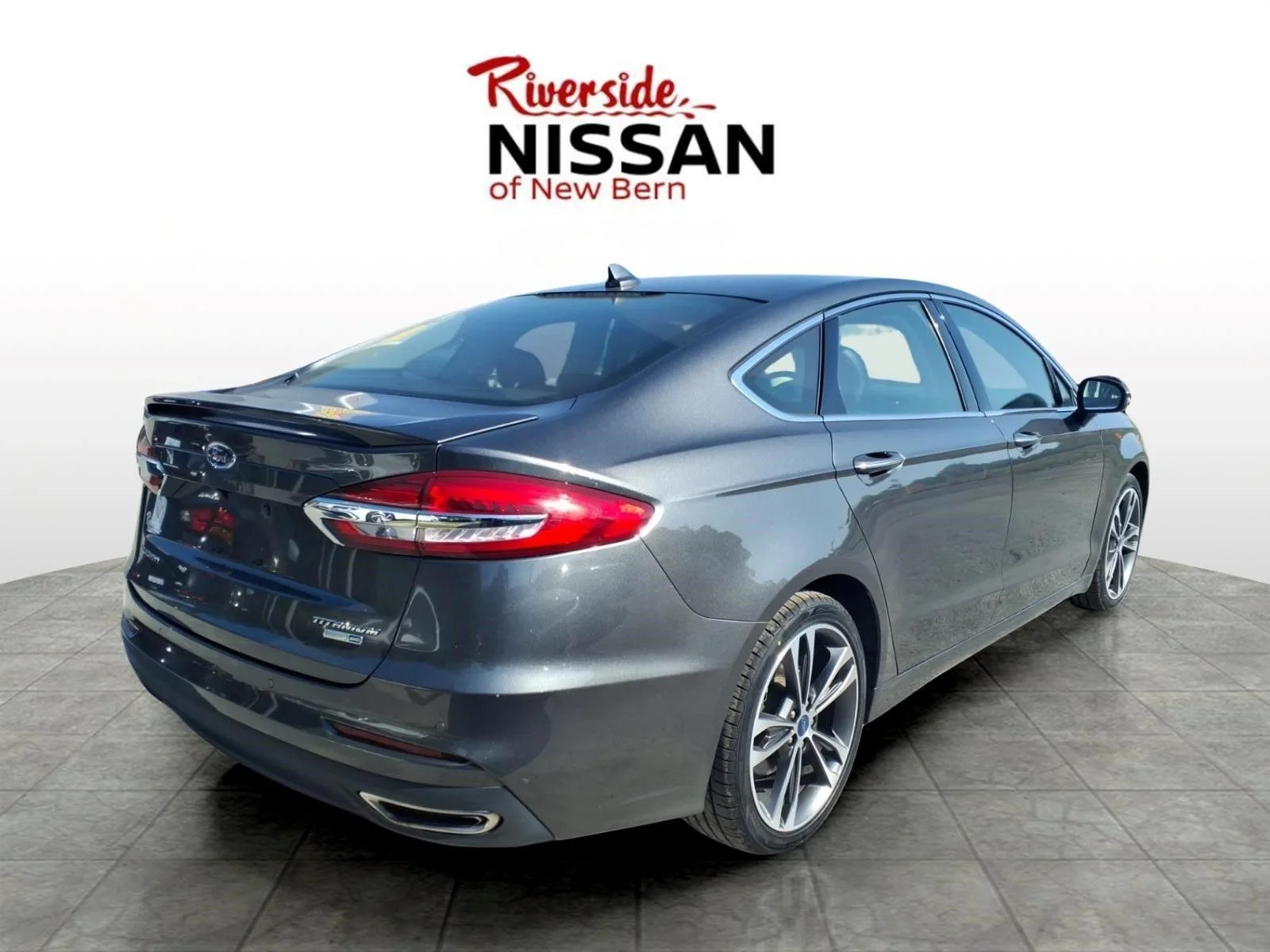Used 2019 Ford Fusion Titanium with VIN 3FA6P0D97KR204821 for sale in New Bern, NC