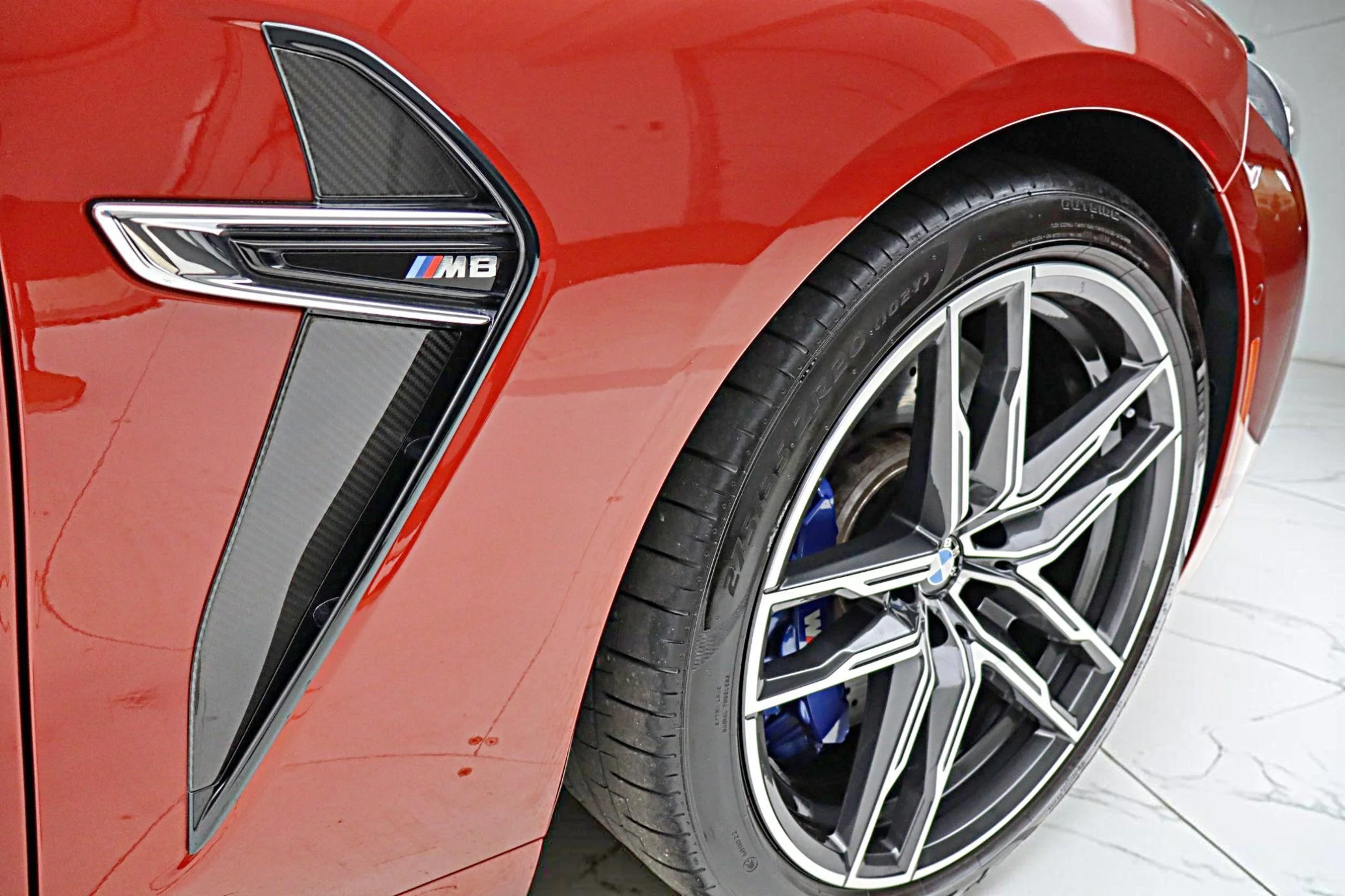 Used 2020 Motegi Red Metallic BMW Convertible image 18