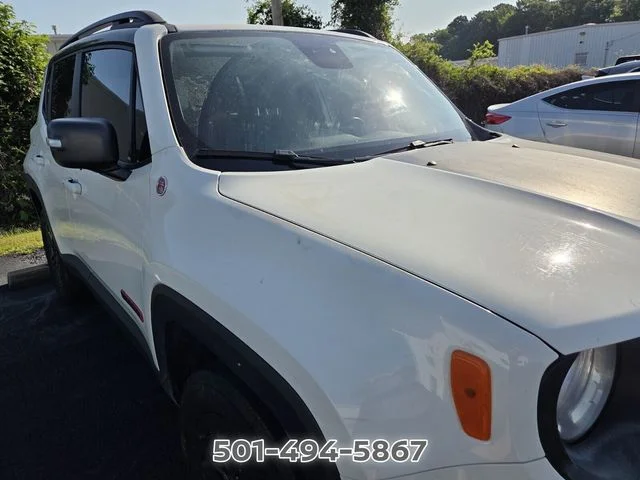 Used 2018 White Jeep Trailhawk image 9