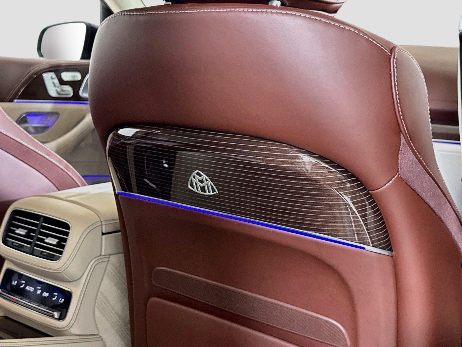 Used 2021 Obsidian Black Metallic Mercedes-Benz Maybach GLS 600 | One Owner | Executive Seating image 37