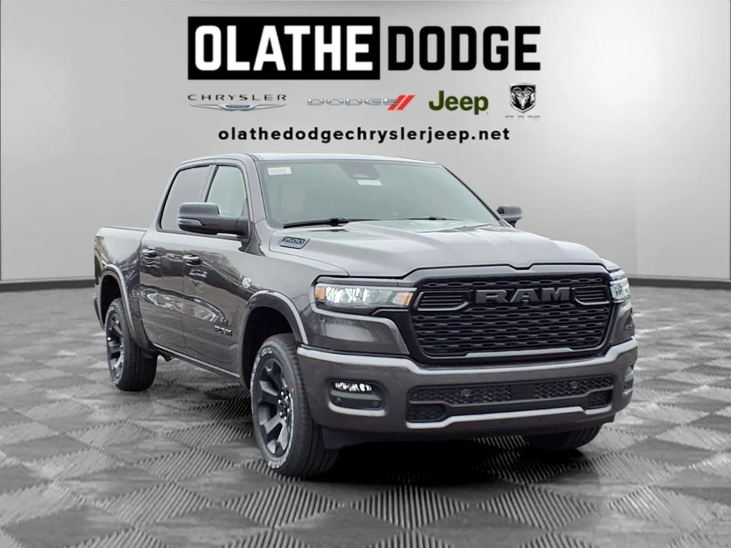 New 2026 Granite Crystal Metallic Clear-Coat Exterior Paint RAM Big Horn/Lone Star image 31