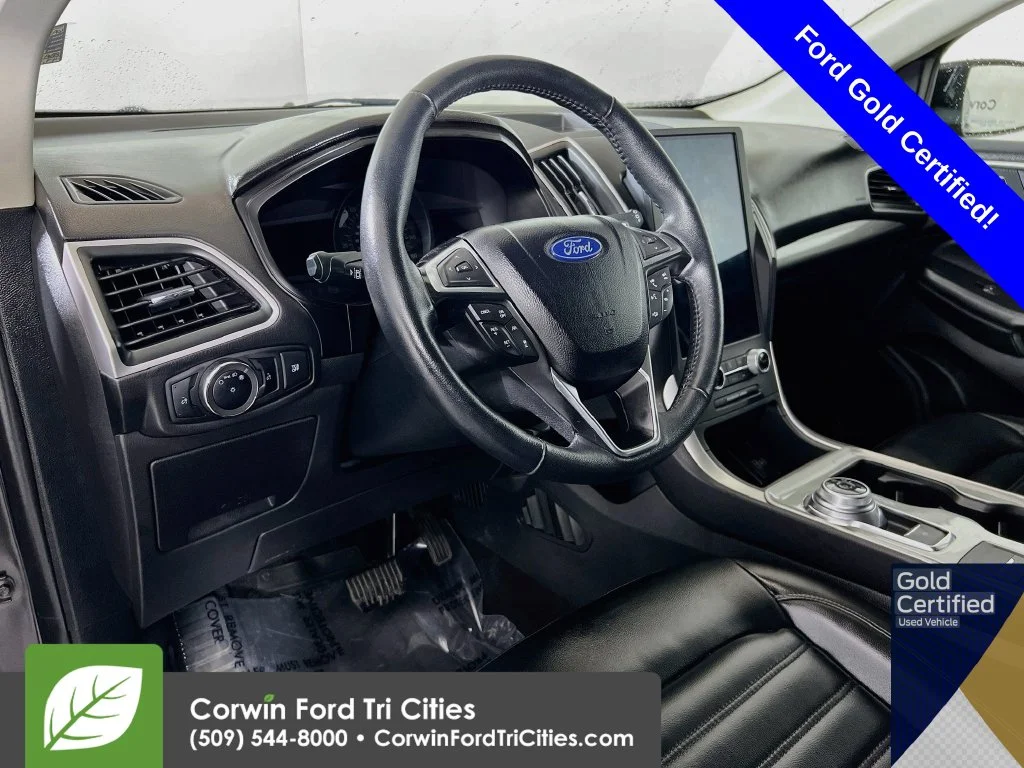 Certified Used 2024 Black Metallic Ford SEL image 2