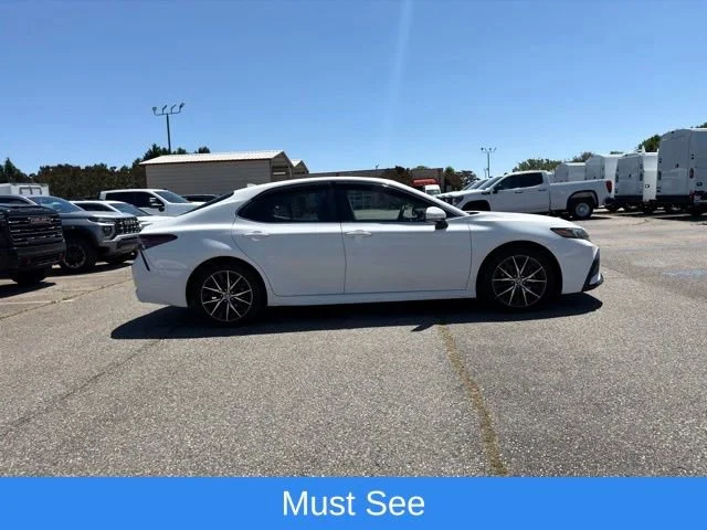 Used 2022 White Toyota SE image 2