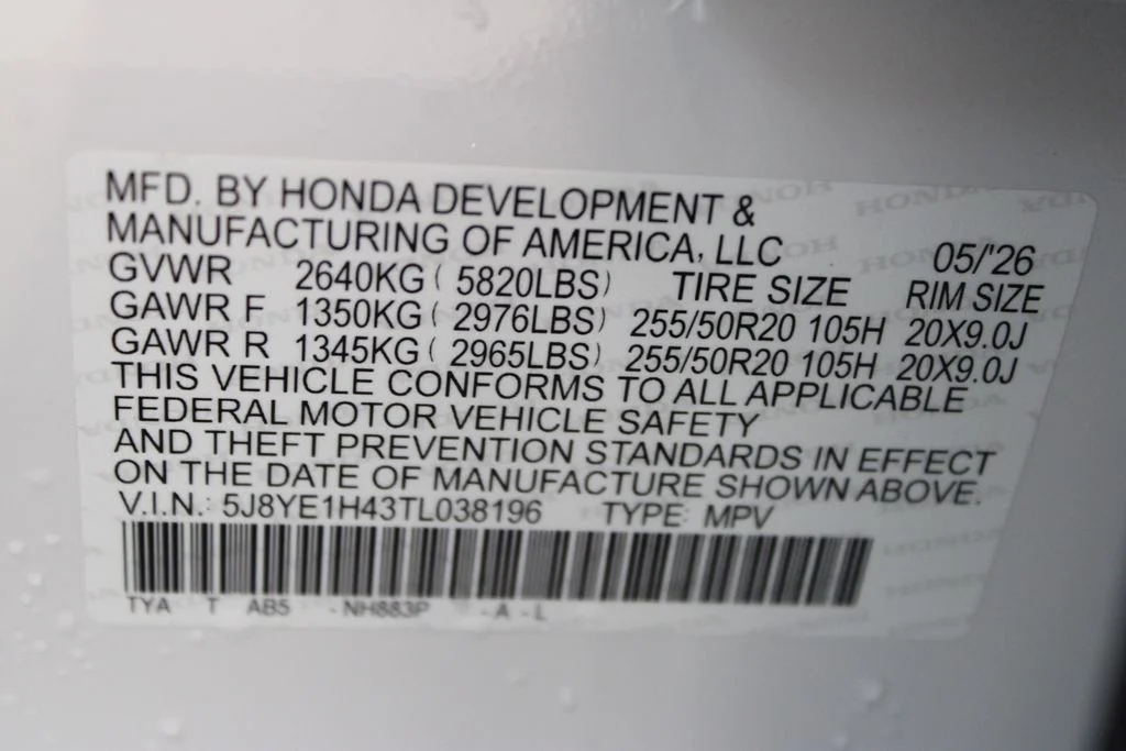 New 2026 Platinum White Pearl Acura Technology Package image 31