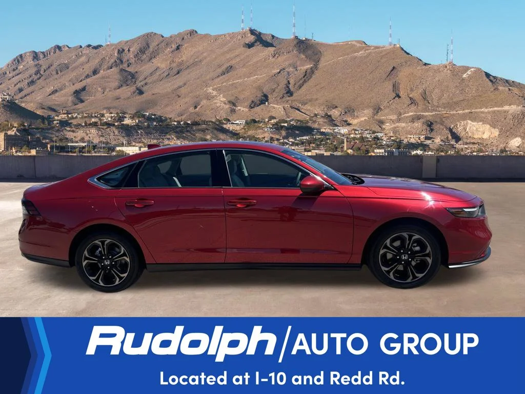 Certified Used 2024 Radiant Red Metallic Honda 1.5T EX image 6