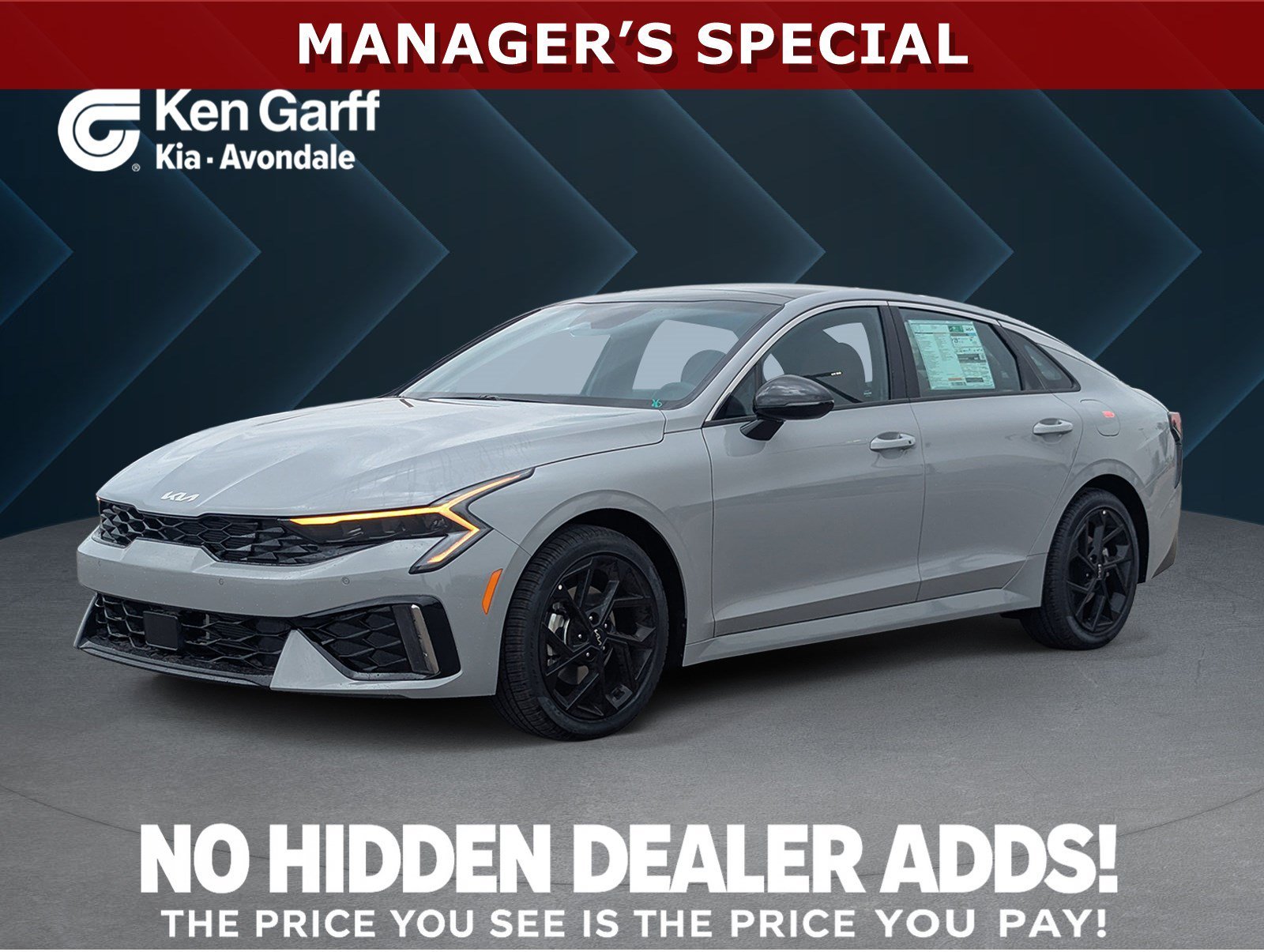 New 2026 Wolf Gray Kia GT-Line FWD image 1