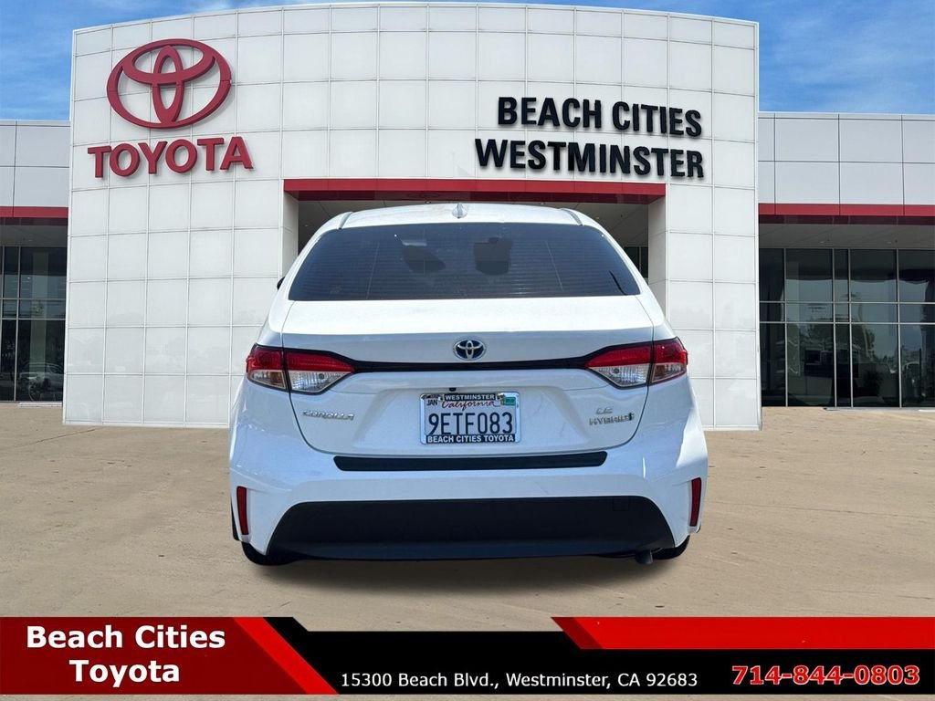 Certified Used 2023 White Toyota LE image 10