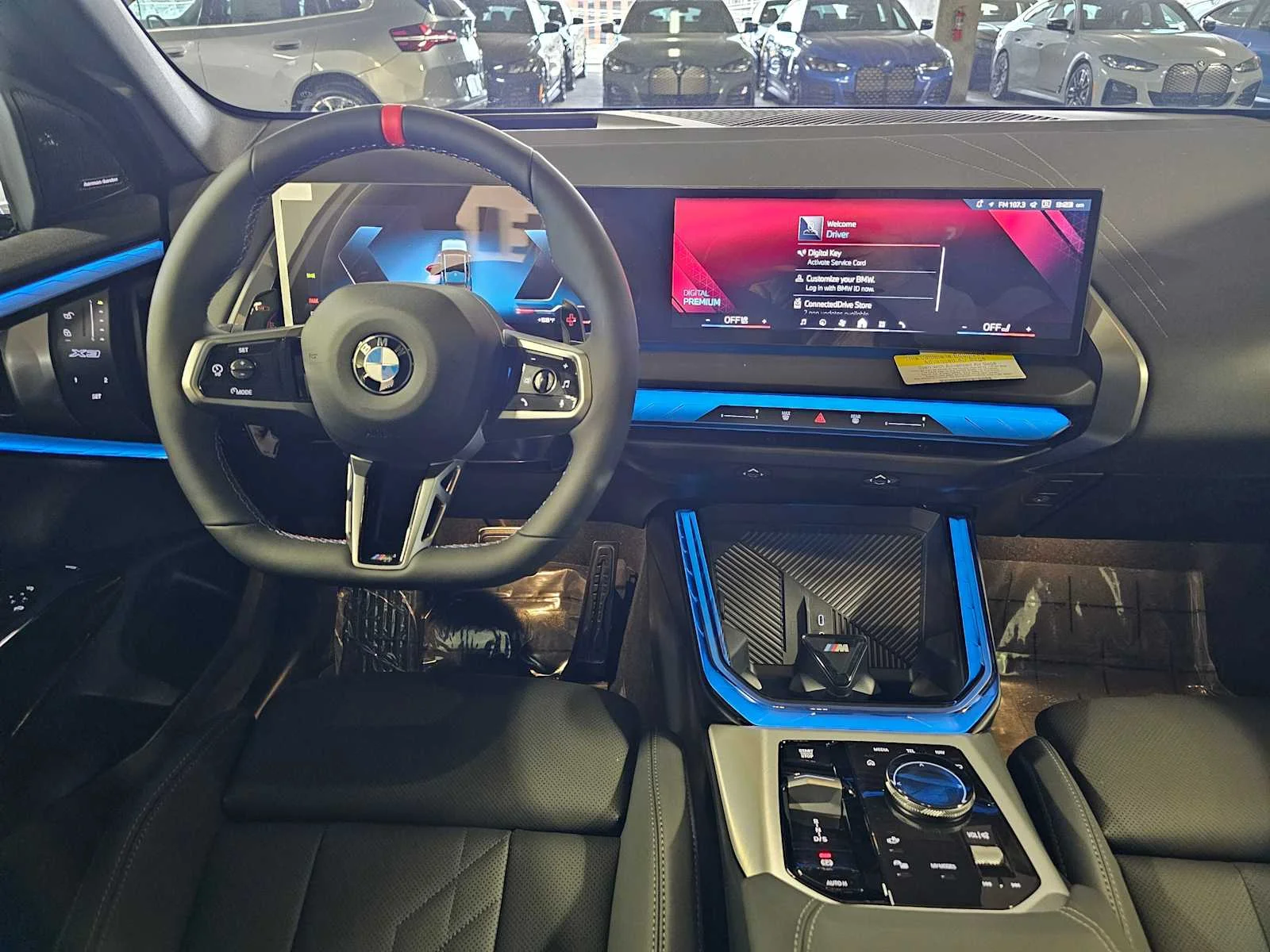 New 2026 Arctic Race Blue metallic BMW M50 xDrive image 12