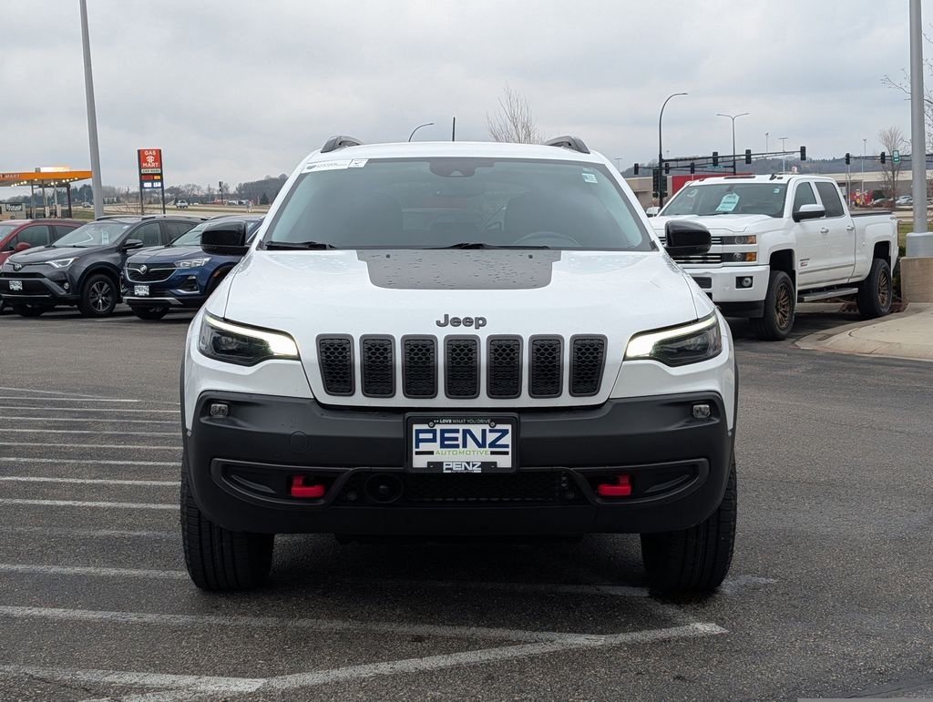 Used 2022 Jeep Cherokee Trailhawk with VIN 1C4PJMBX9ND539195 for sale in Rochester, Minnesota