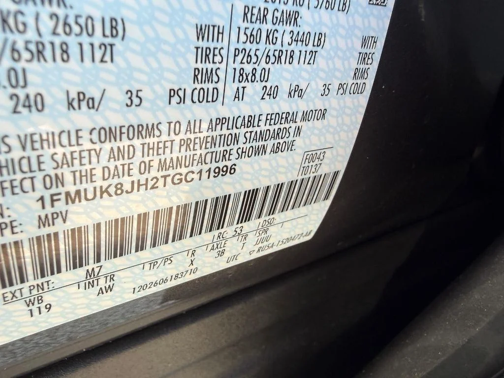 New 2026 Carbonized Gray Metallic Ford Tremor® image 22