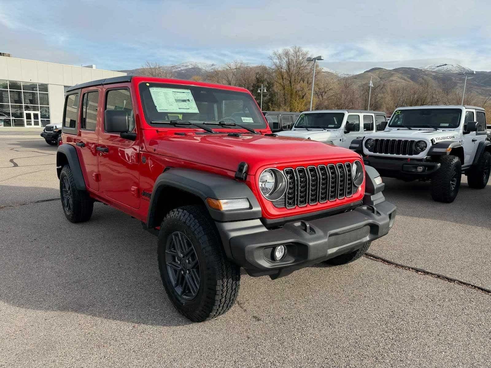 New 2026 Firecracker Red Clearcoat Jeep Sport S image 9