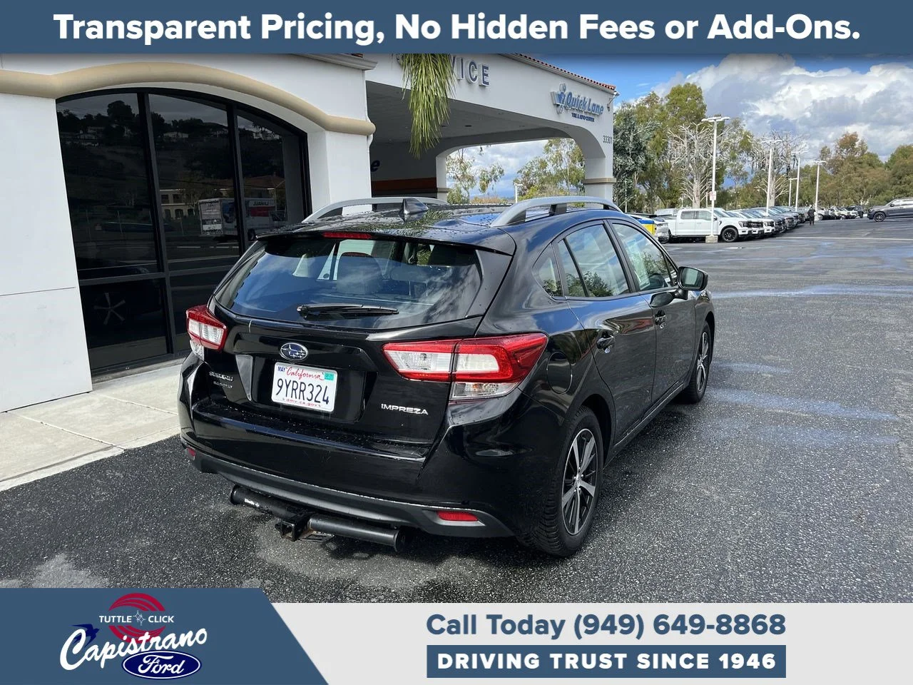 Used 2019 Crystal Black Silica Subaru Premium image 15