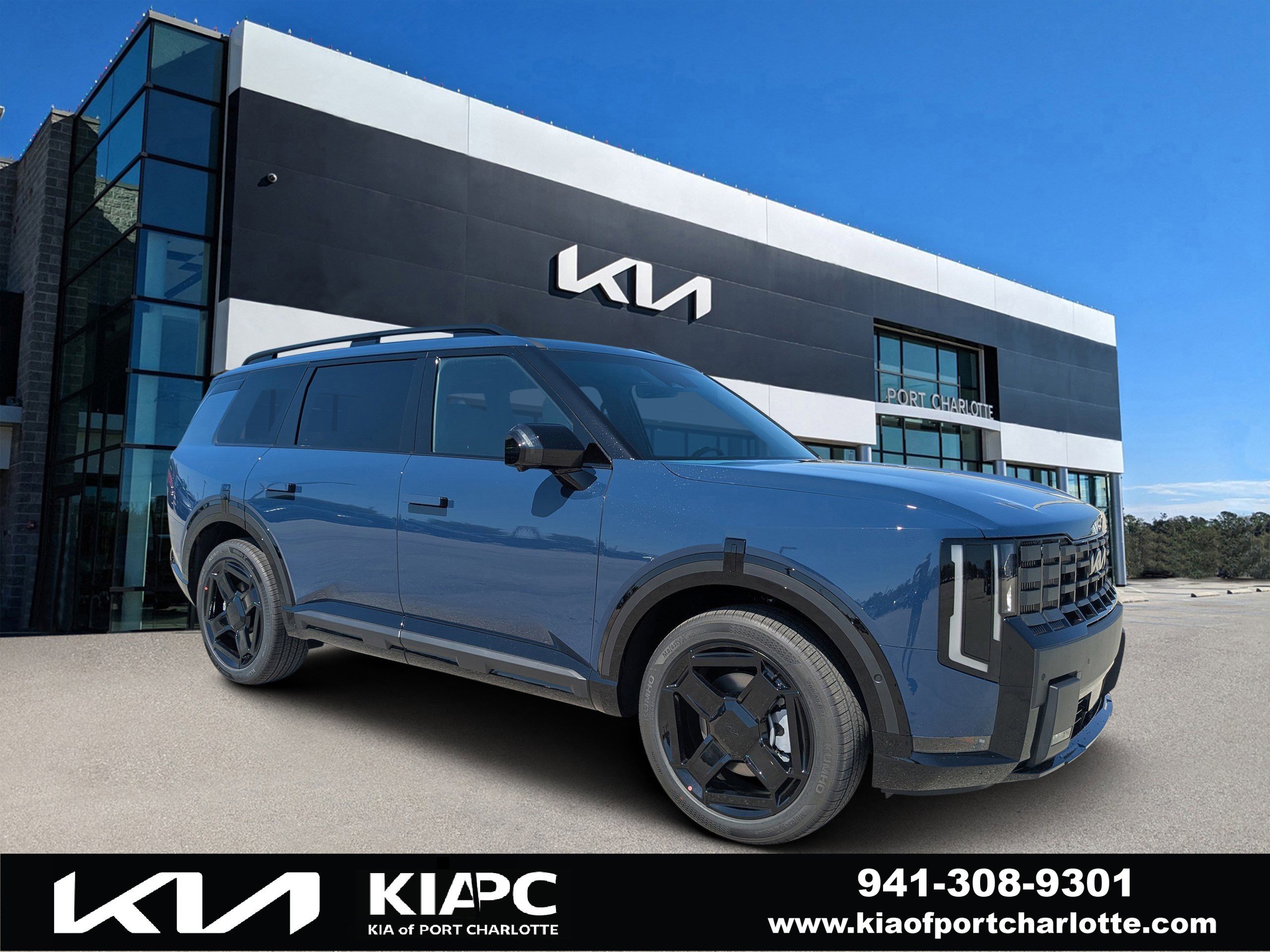 New 2027 Midnight Lake Blue Kia X-LINE SX image 1