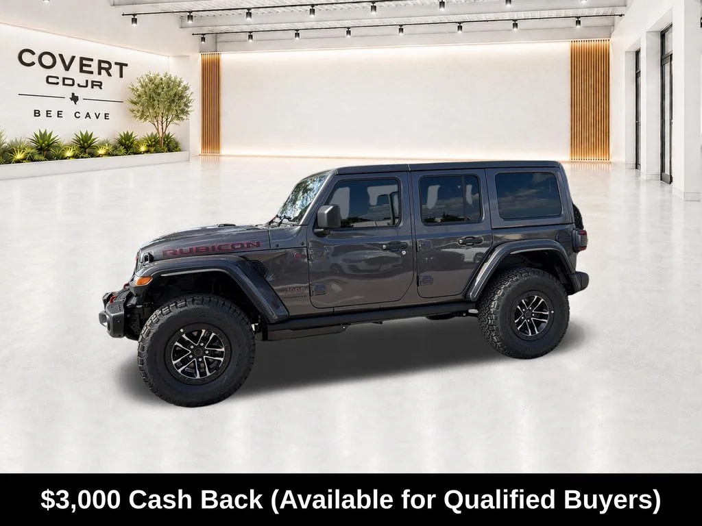 New 2026 Granite Crystal Metallic Clearcoat Jeep Rubicon X image 5