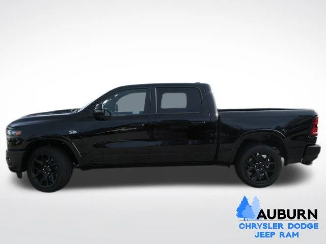 New 2026 Diamond Black Crystal Pearl-Coat Exterior Paint RAM LARAMIE image 5