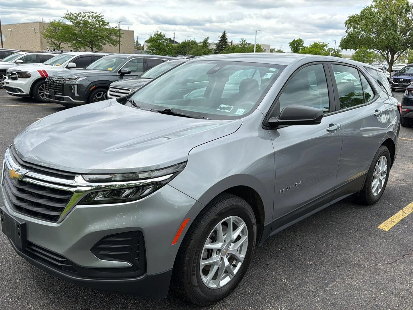 Used 2024 Sterling Gray Metallic Chevrolet LS image 3