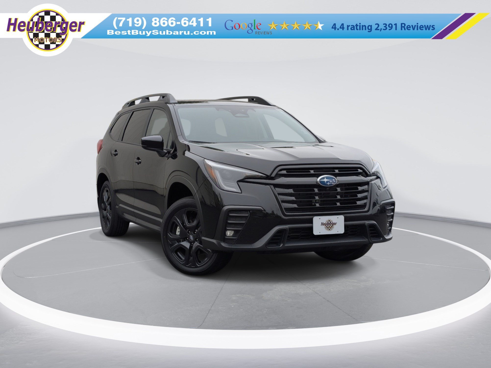 Used 2025 Crystal Black Silica Subaru Onyx Edition Touring image 1