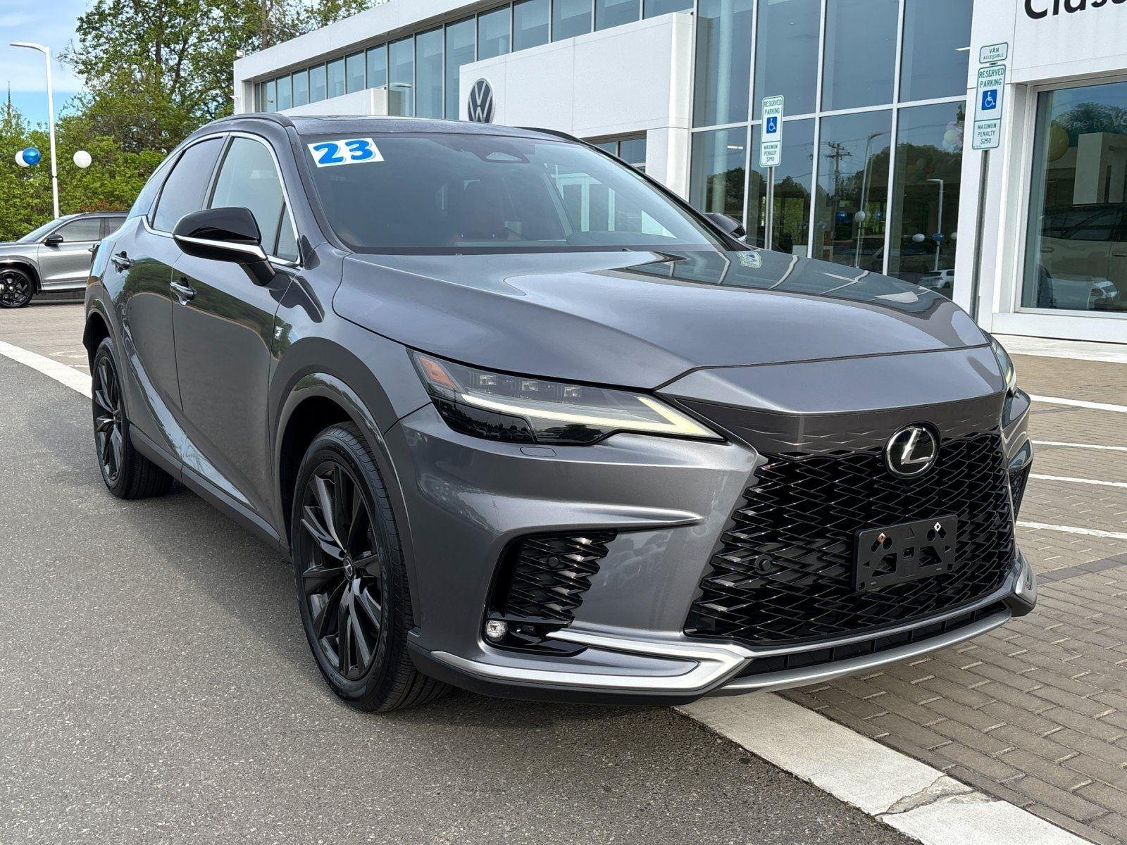 Used 2023 Nebula Gray Pearl Lexus RX 350 F SPORT Handling image 7
