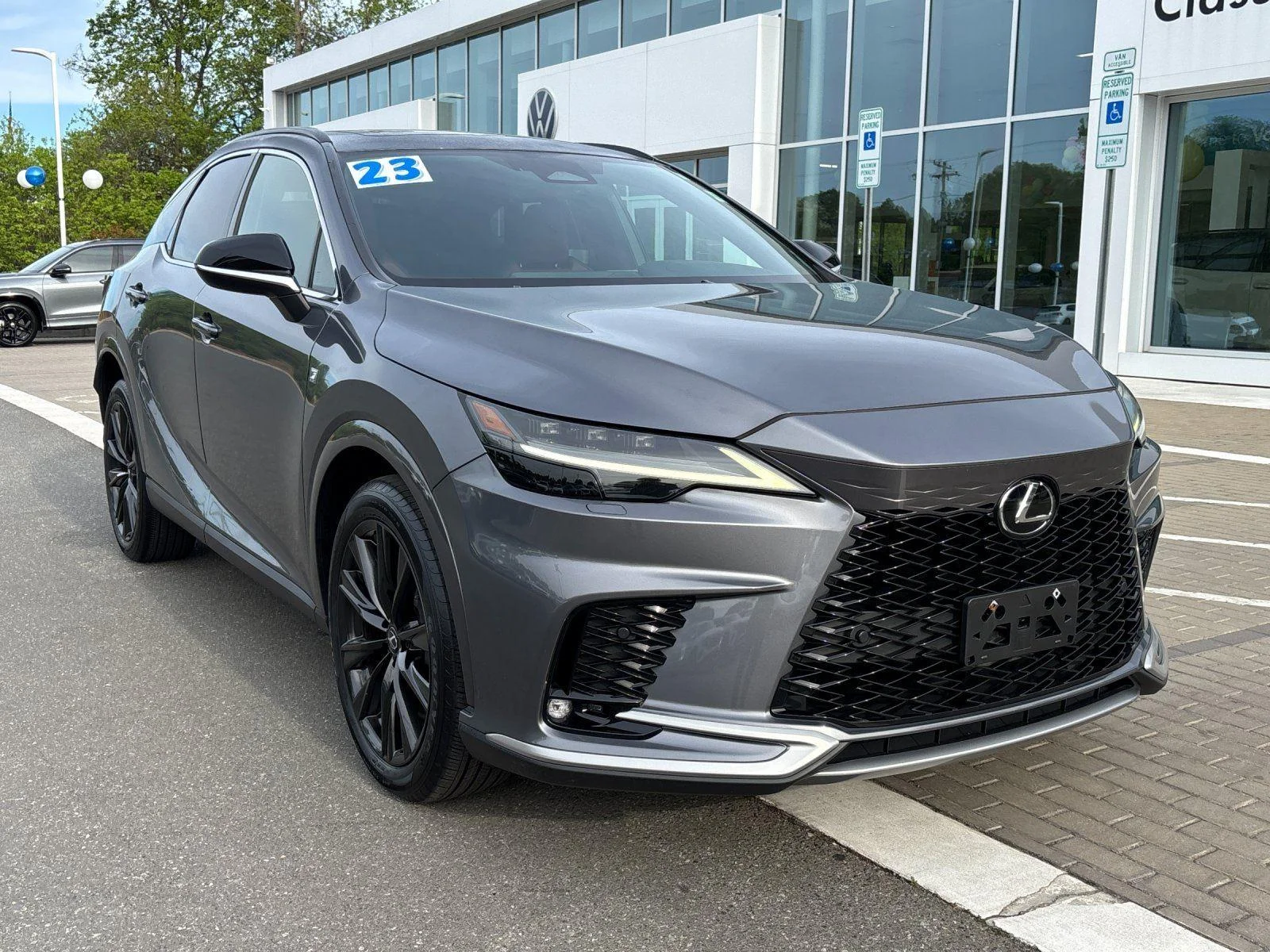 Used 2023 Nebula Gray Pearl Lexus RX 350 F SPORT Handling image 7