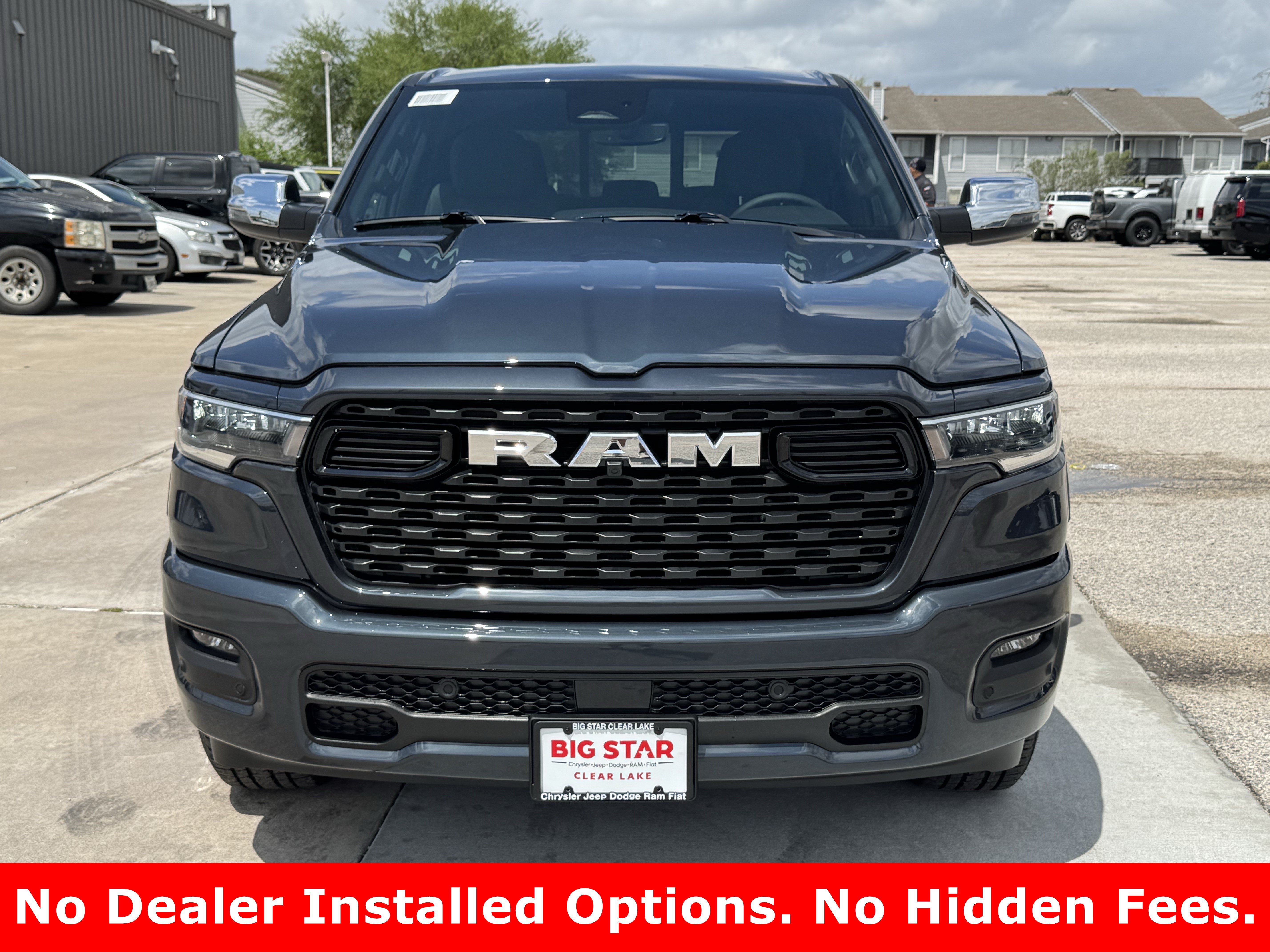 New 2026 Forged Blue Metallic Exterior Paint RAM Lone Star image 3