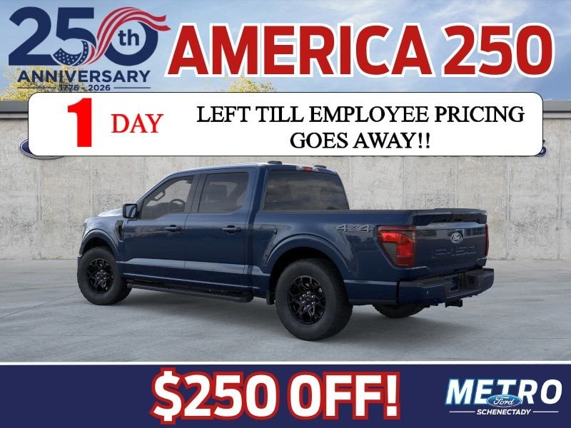 New 2026 Antimatter Blue Metallic Ford XLT image 5