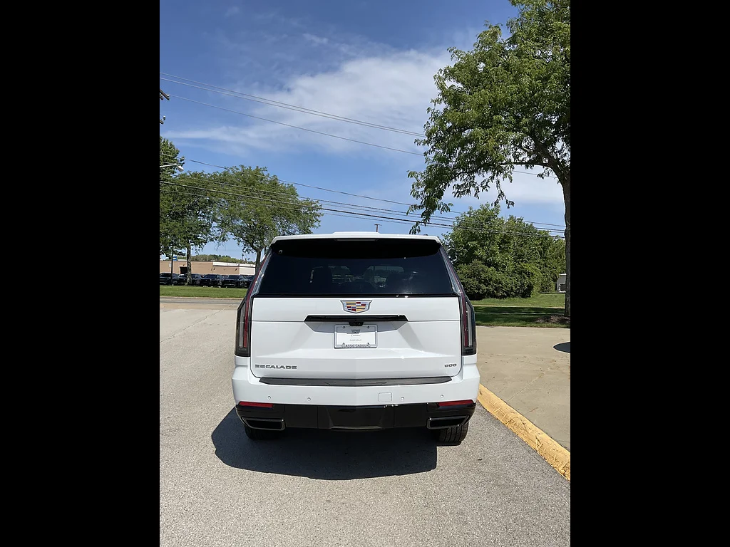 New 2026 Vibrant White Tricoat Cadillac Sport image 3