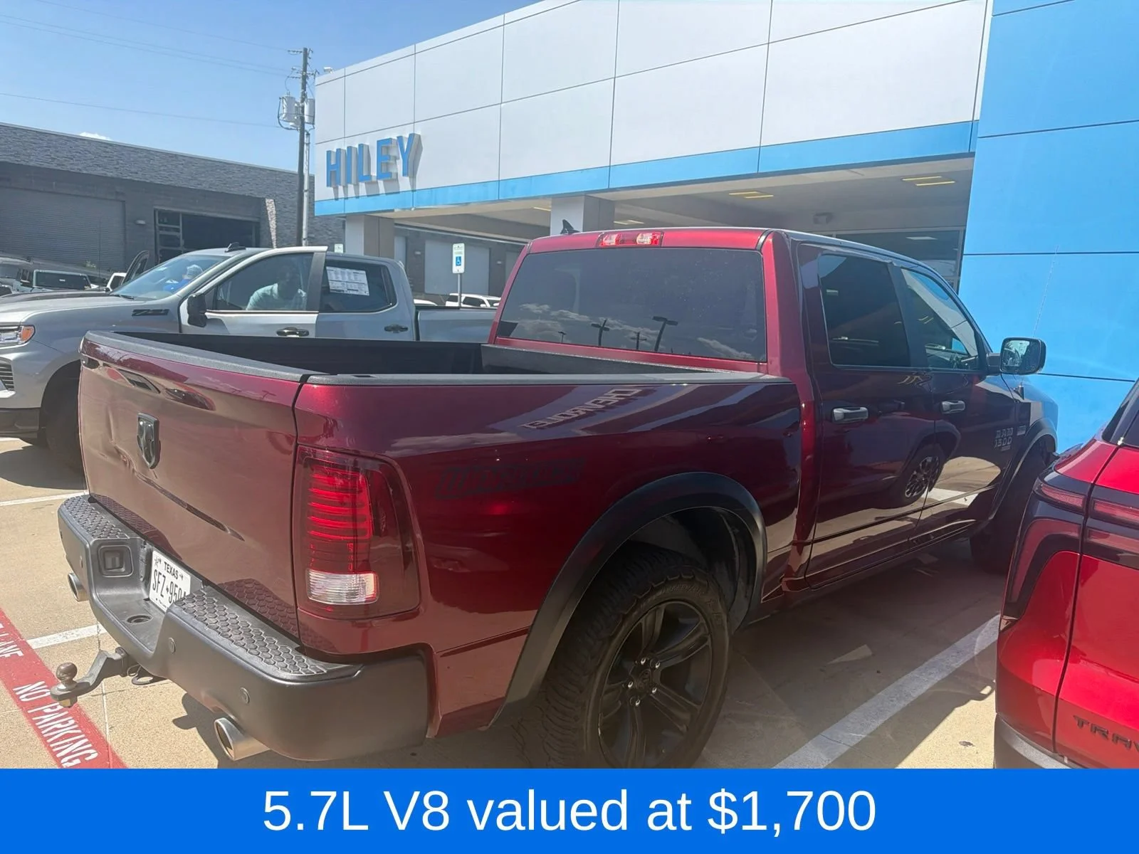 Used 2021 Red Metallic Ram Warlock image 3