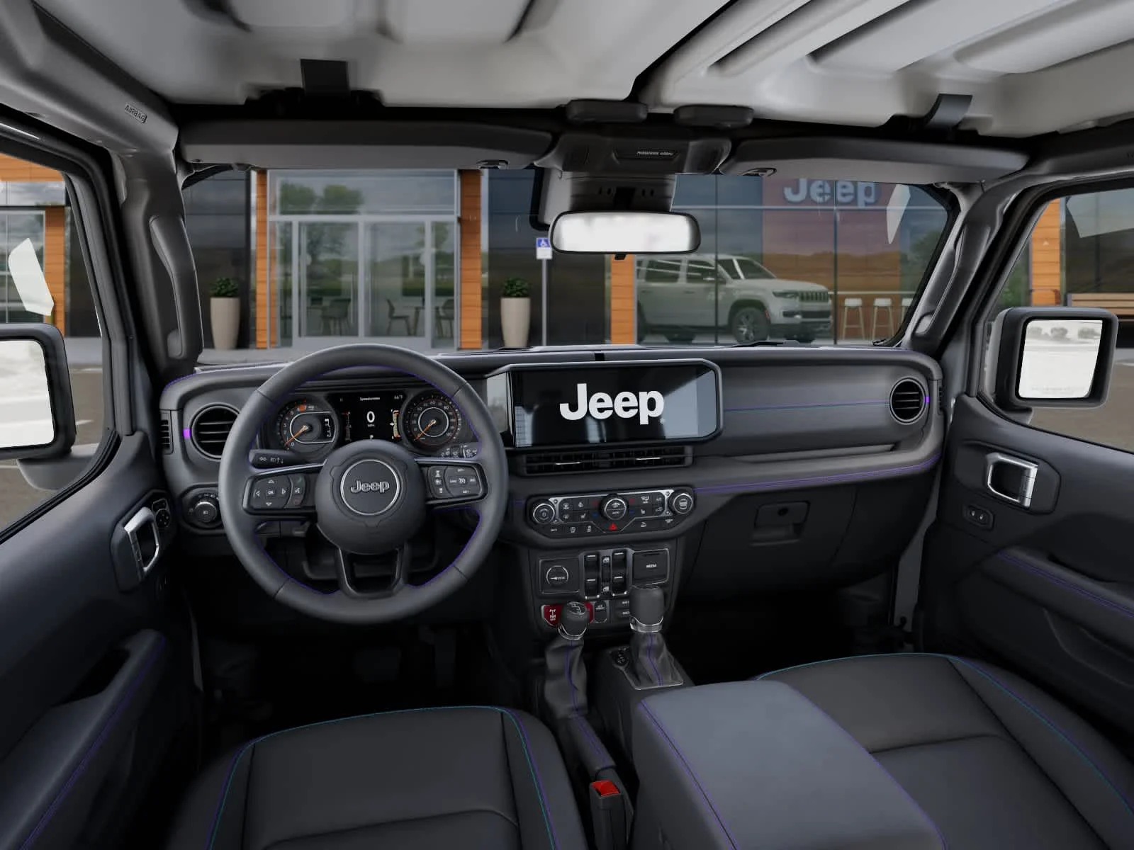 New 2026 Bright White Clearcoat Jeep Rewind image 14