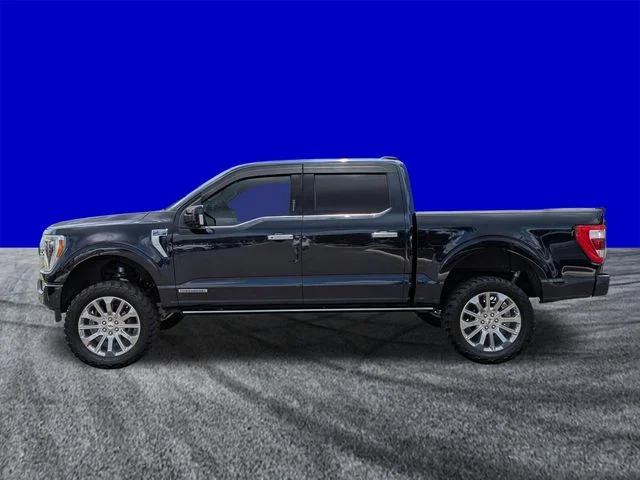 Used 2021 Blue Metallic Ford Limited image 7