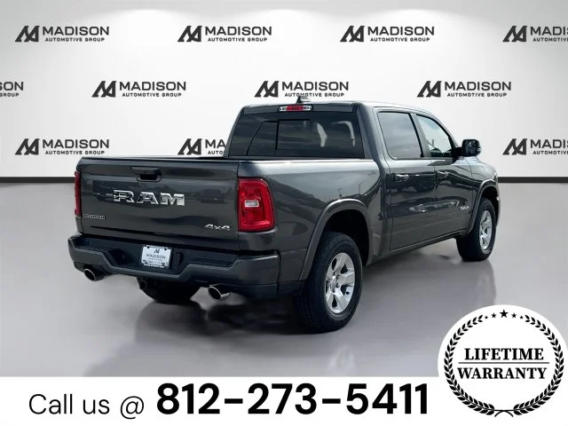 New 2026 Granite Crystal Metallic Clear-Coat Exterior Paint RAM Big Horn/Lone Star image 5