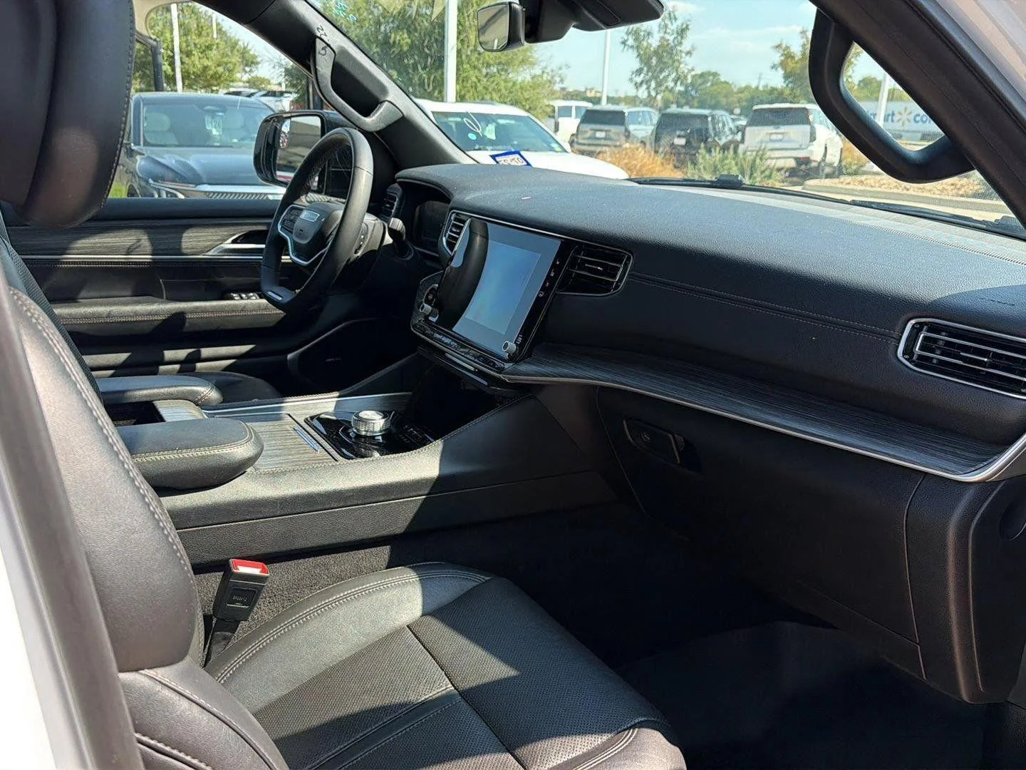 Used 2024 Bright White Clearcoat Jeep Series II image 8