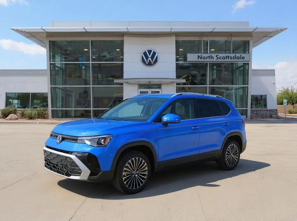 New 2026 Blue Volkswagen 1.5T SE image 1