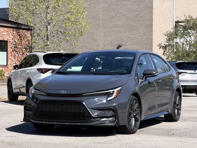 Used 2025 Midnight Black Metallic Toyota SE image 16