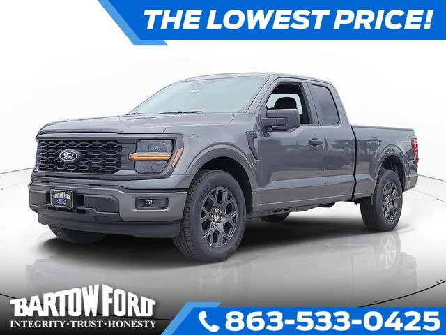 New 2026 Gray Metallic Ford STX image 1
