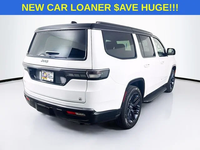 New 2026 Bright White Clear-Coat Exterior Paint Jeep Grand Wagoneer image 7