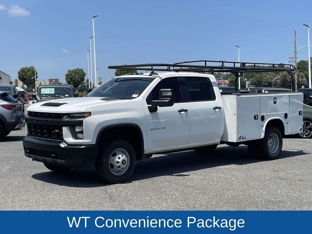 Used 2023 White Chevrolet Work Truck image 4