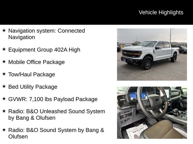 Certified Used 2025 Space White Metallic Ford Tremor image 8