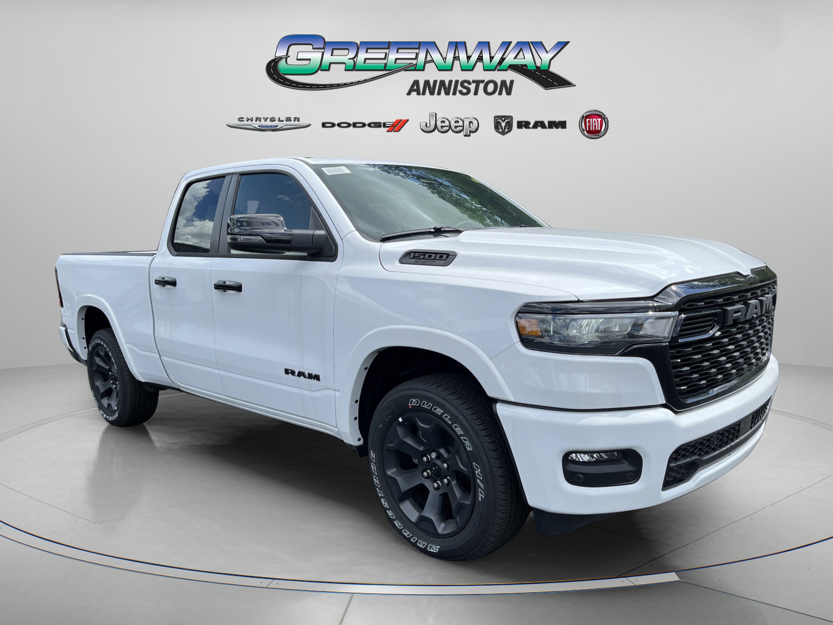 New 2025 Bright White Clear-Coat Exterior Paint RAM Big Horn image 2