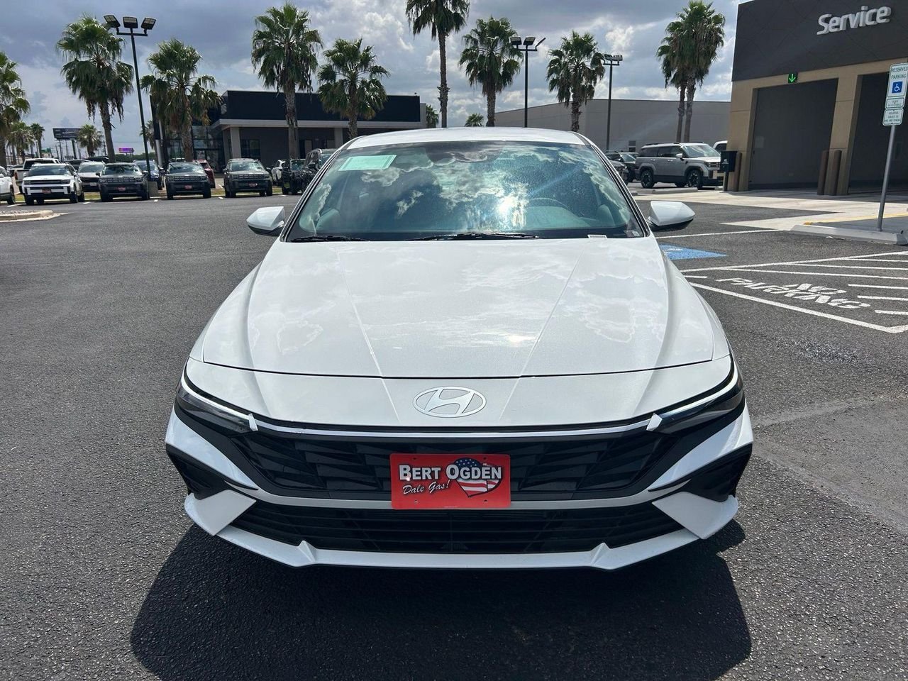 New 2026 White Hyundai Blue image 2