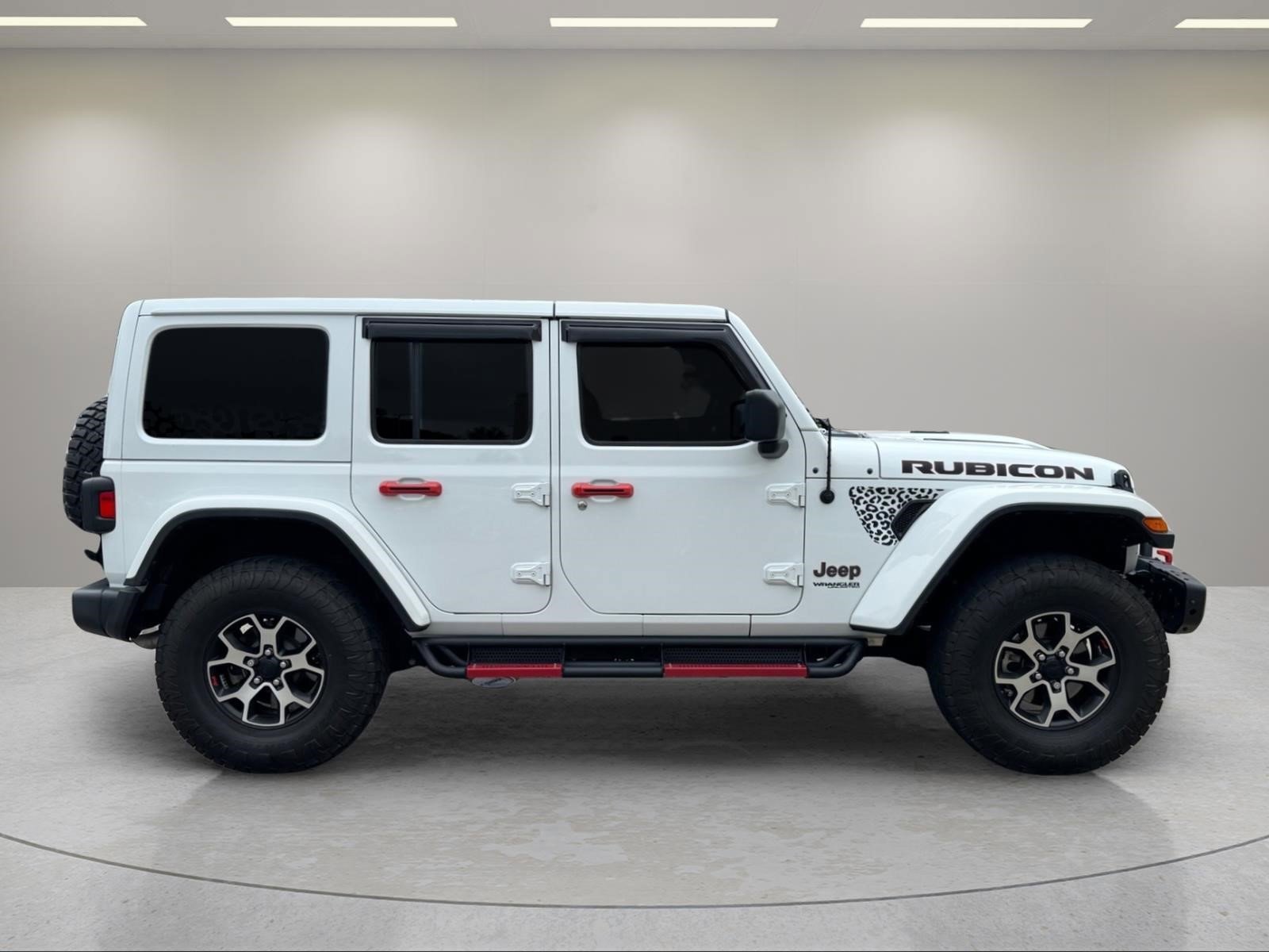 Used 2020 Bright White Clearcoat Jeep Rubicon image 6