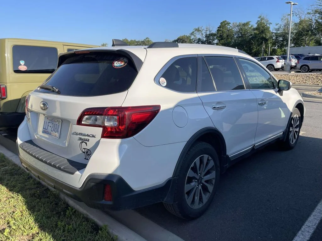 Used 2019 Crystal White Pearl Subaru Touring image 4