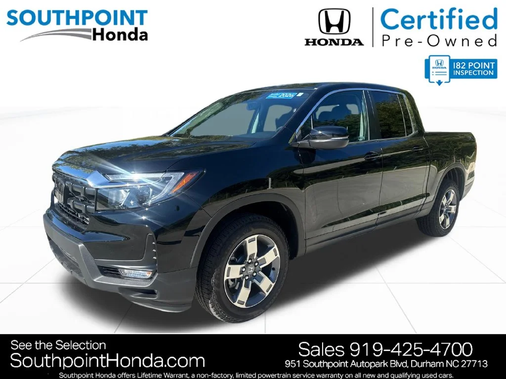 Certified Used 2026 Crystal Black Pearl Honda RTL image 3