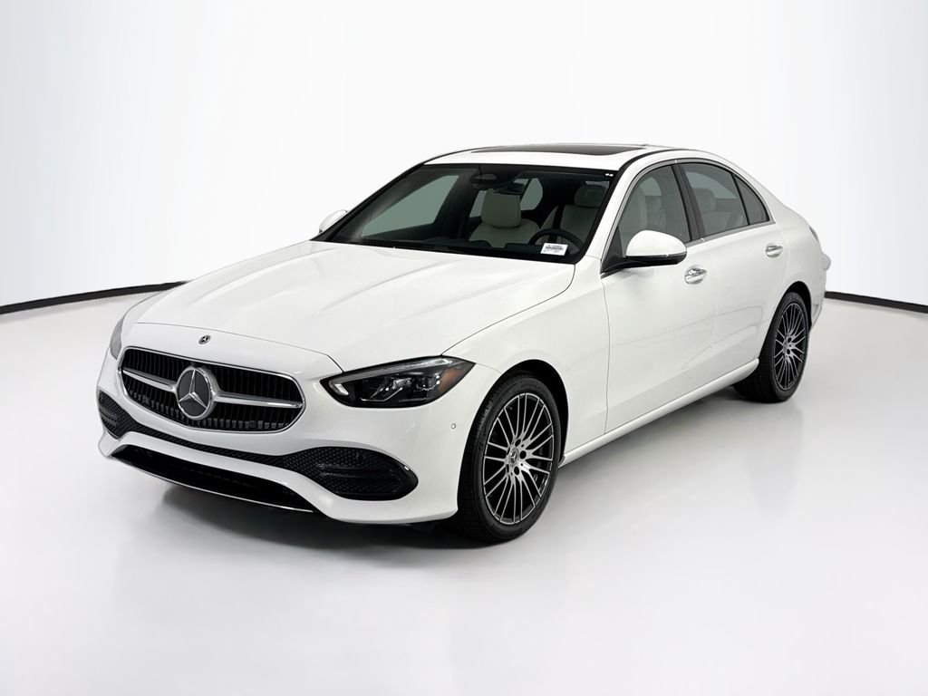 New 2026 Polar White Mercedes-Benz C 300 image 1