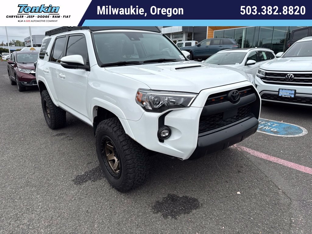 Used 2022 Blizzard Pearl Toyota TRD Off-Road Premium image 1