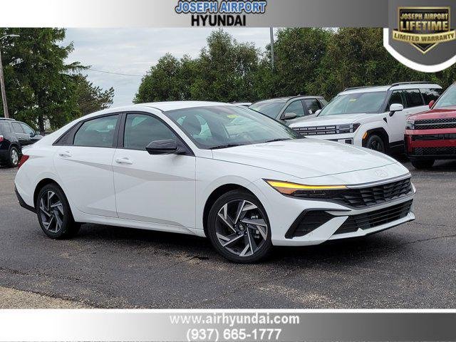 New 2025 Serenity White Hyundai SEL Sport image 1