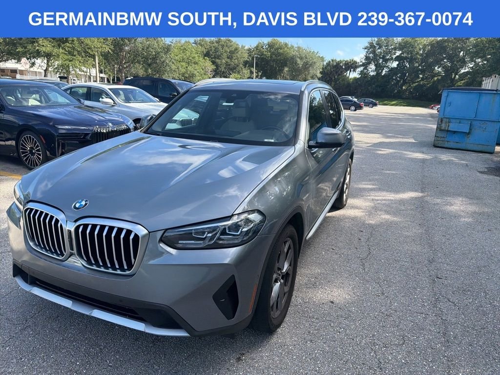 Certified Used 2024 Gray Metallic BMW sDrive30i image 3