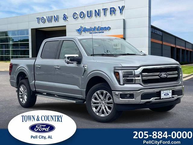 New 2026 Iconic Silver Metallic Ford Lariat image 1